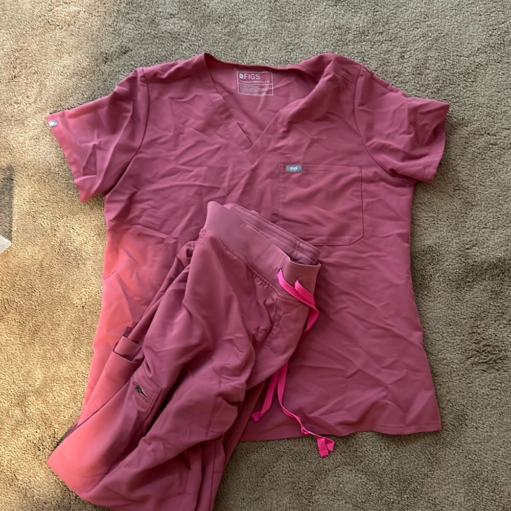 FIGS XL scrub set